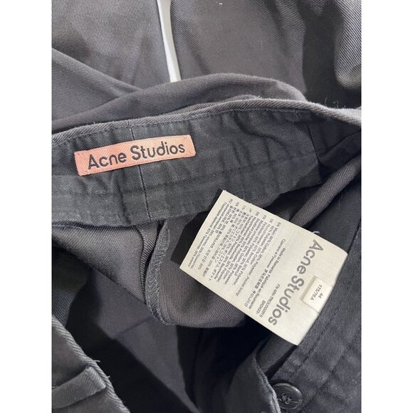 Acne Studios Regular Fit Trousers in Grey - Picture 6 of 6